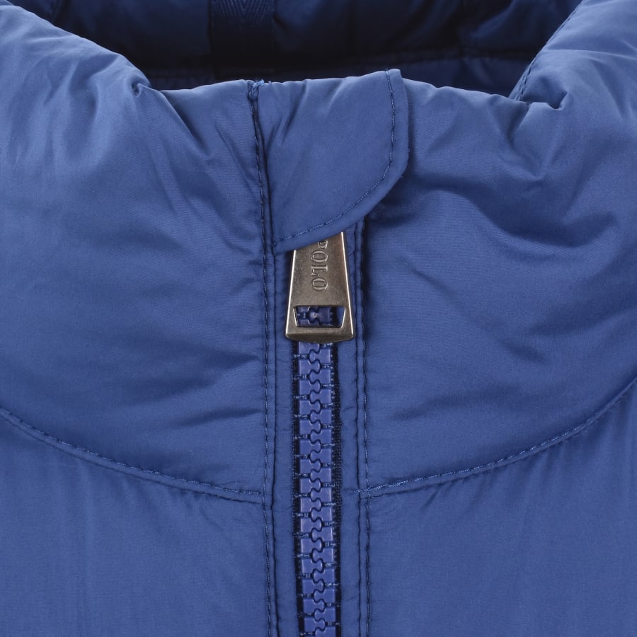 Image number 4 for Ralph Lauren Down Puffer Jacket Blue