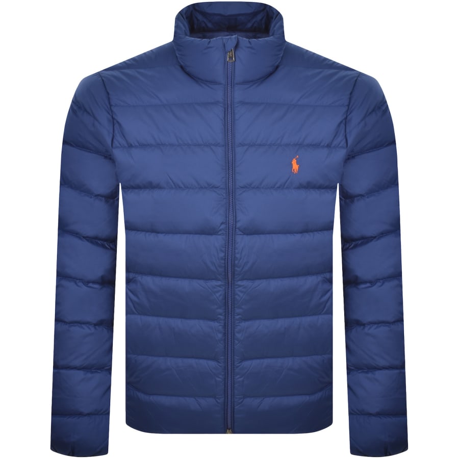 Image number 1 for Ralph Lauren Down Puffer Jacket Blue