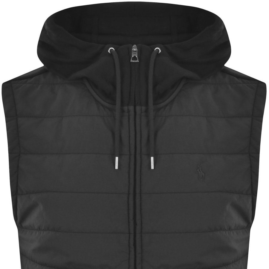 Image number 2 for Ralph Lauren Hybrid Gilet Black