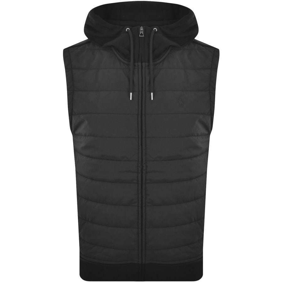 Image number 1 for Ralph Lauren Hybrid Gilet Black