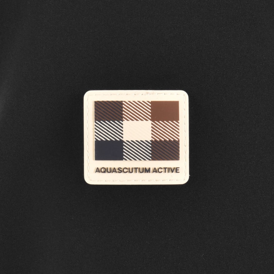 Image number 3 for Aquascutum Shell Short Parka Black