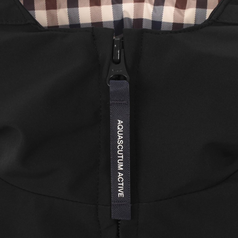 Image number 5 for Aquascutum Shell Short Parka Black
