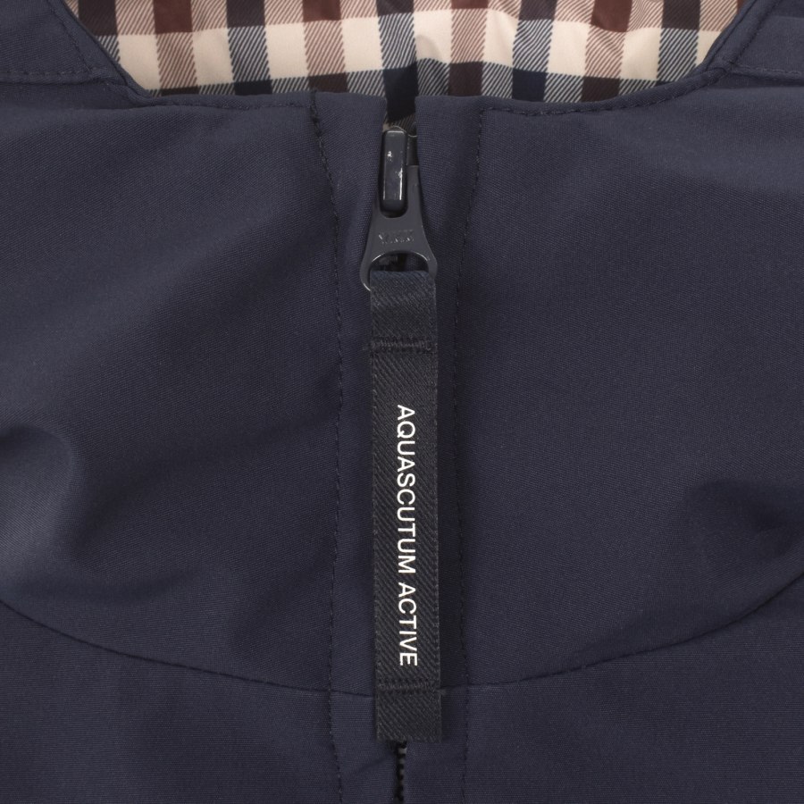 Image number 5 for Aquascutum Shell Short Parka Navy