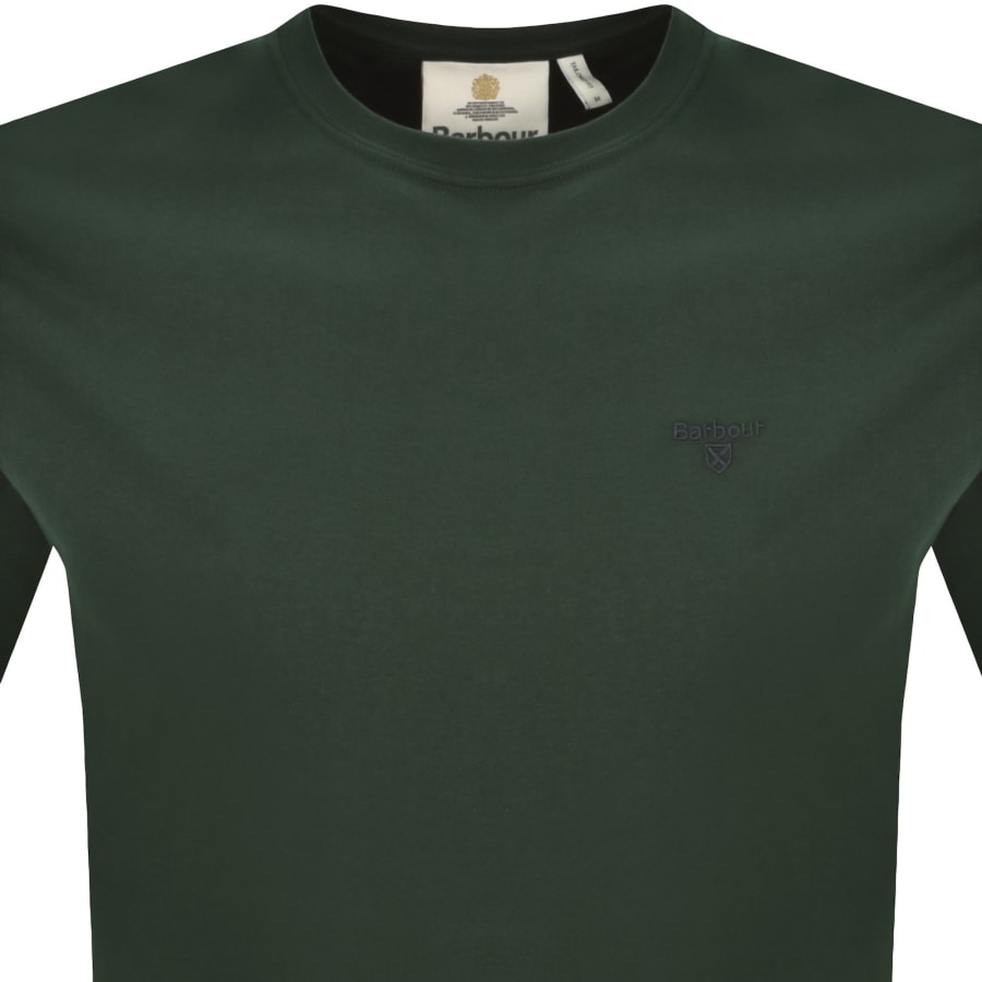 Image number 2 for Barbour Sports T Shirt Green