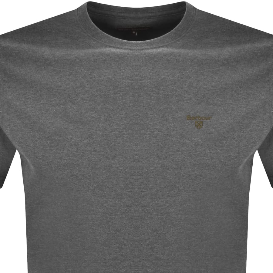 Image number 2 for Barbour Sports T Shirt Grey