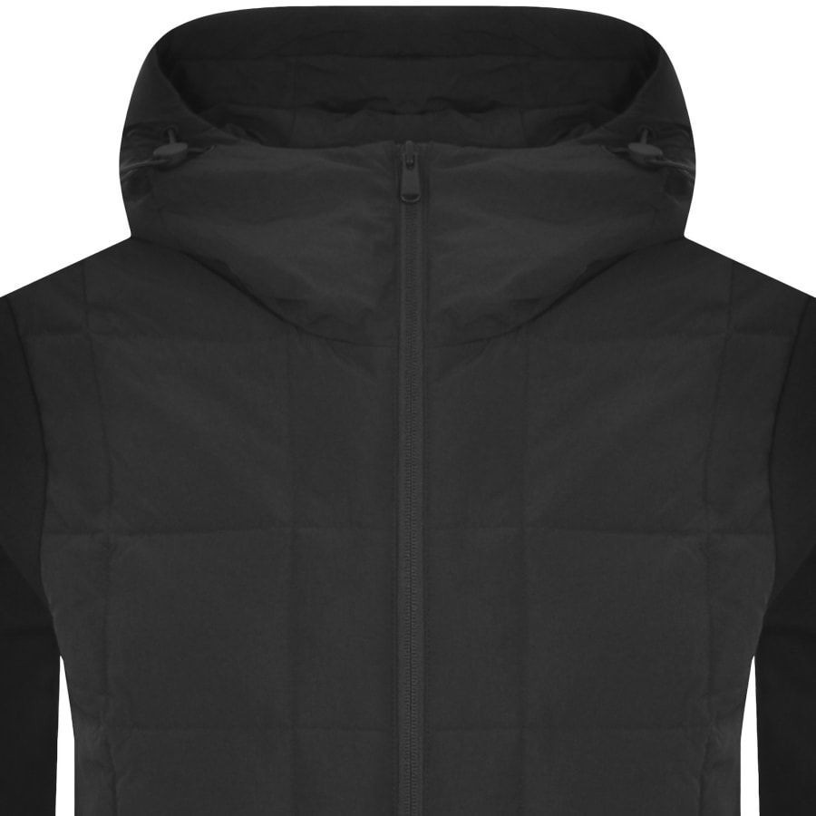 Image number 3 for Barbour International Quilted Sweatshirt Black