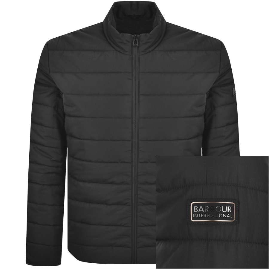 Image number 1 for Barbour International Aldon Jacket Black