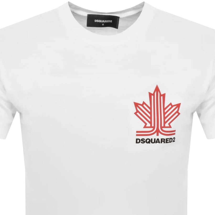 Image number 2 for DSQUARED2 Cool Fit T Shirt White