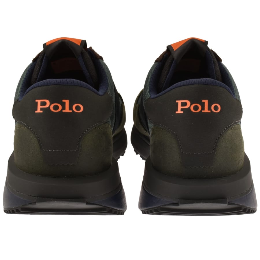 Image number 2 for Ralph Lauren Train 89 Trainers Green