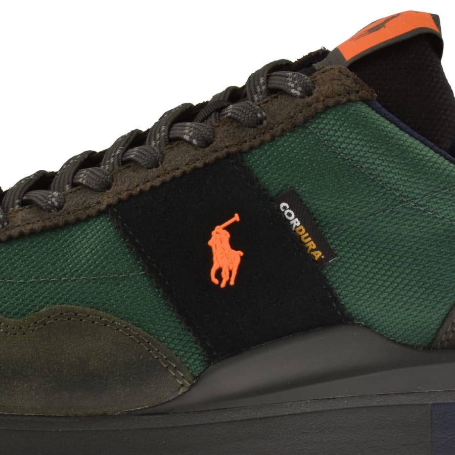 Image number 4 for Ralph Lauren Train 89 Trainers Green
