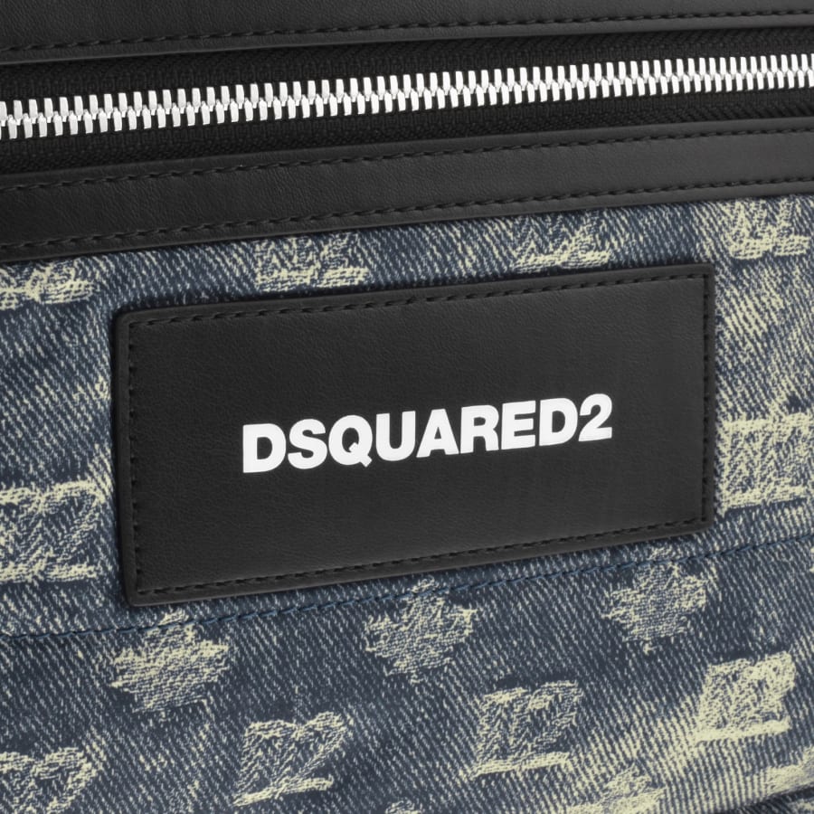 Image number 3 for DSQUARED2 D2 Monogram Backpack Blue