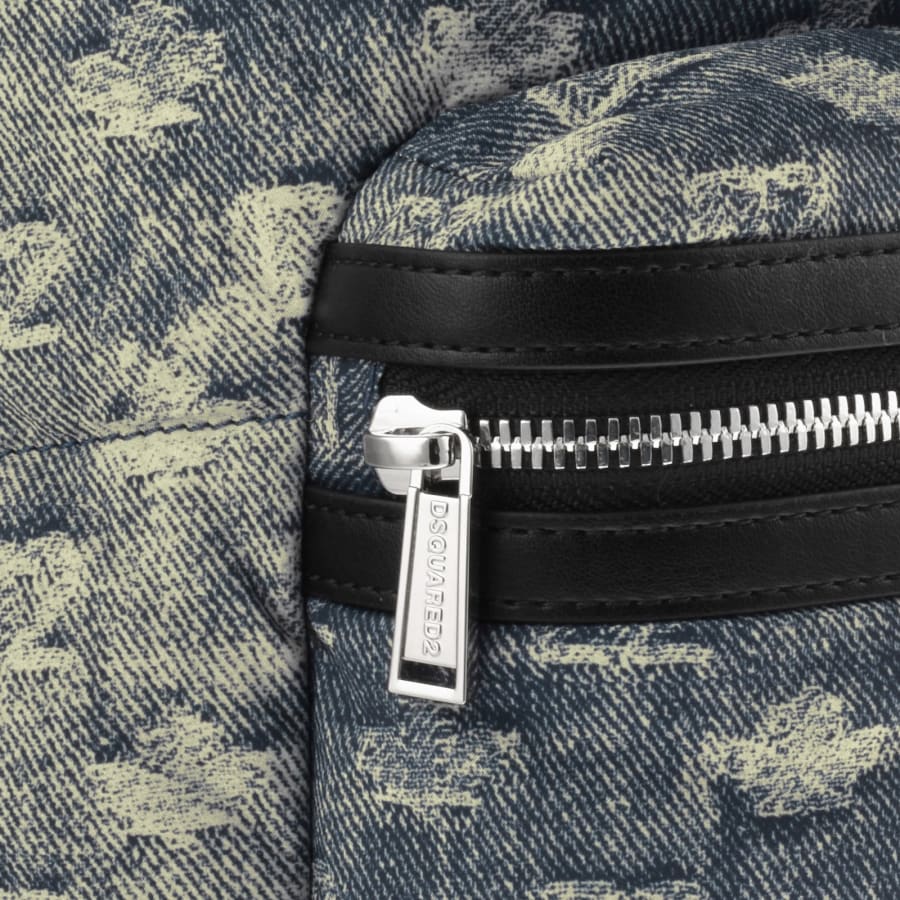 Image number 4 for DSQUARED2 D2 Monogram Backpack Blue