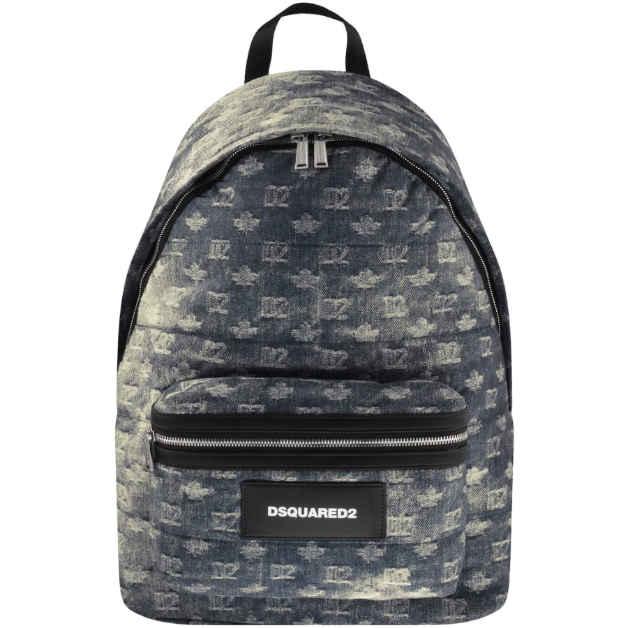 Image number 1 for DSQUARED2 D2 Monogram Backpack Blue