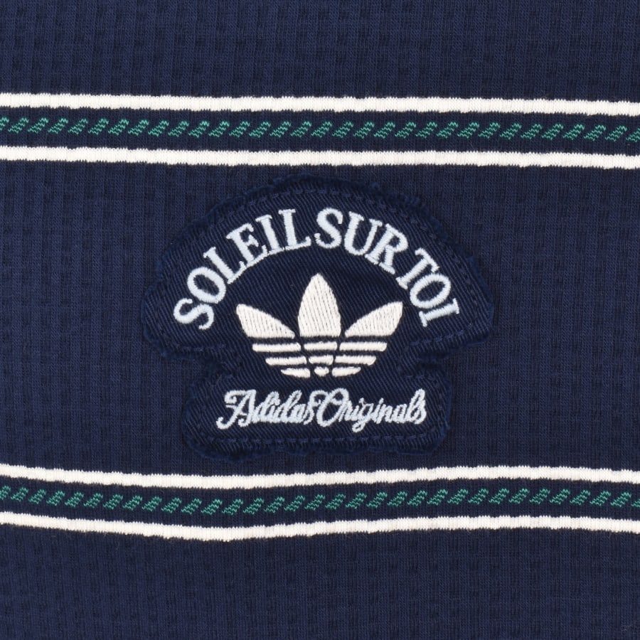 Image number 3 for adidas Originals Resort T Shirt Navy