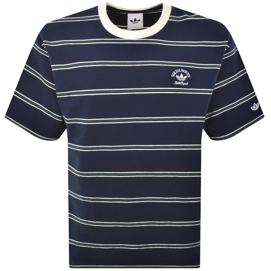 Image number 1 for adidas Originals Resort T Shirt Navy