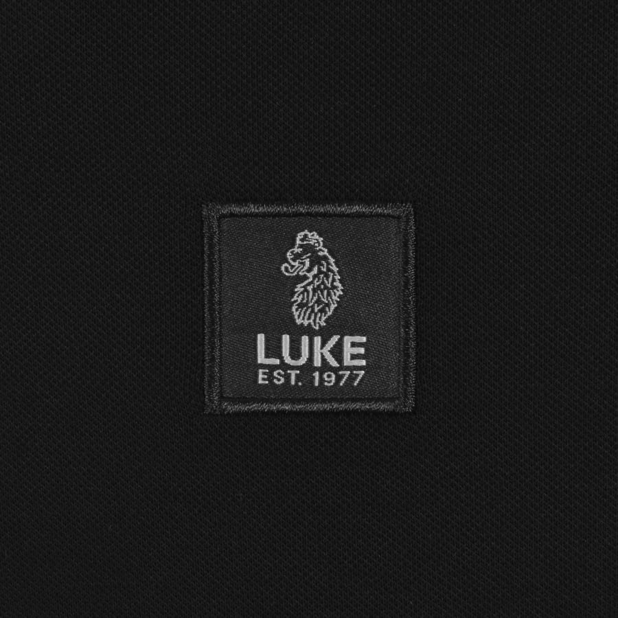 Image number 3 for Luke 1977 Makati Detailed Polo Black