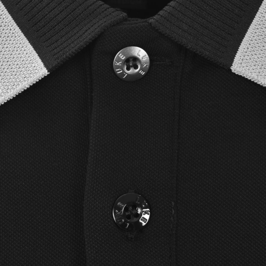 Image number 4 for Luke 1977 Makati Detailed Polo Black