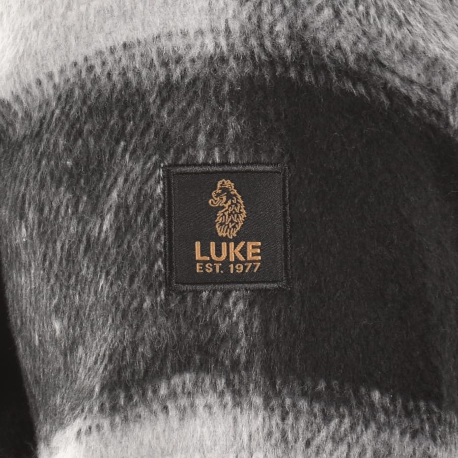 Image number 3 for Luke 1977 Ettrick Overshirt Charcoal Grey