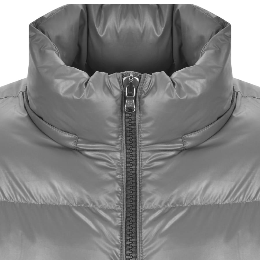 Image number 5 for Sandbanks Core Puffer Jacket Grey