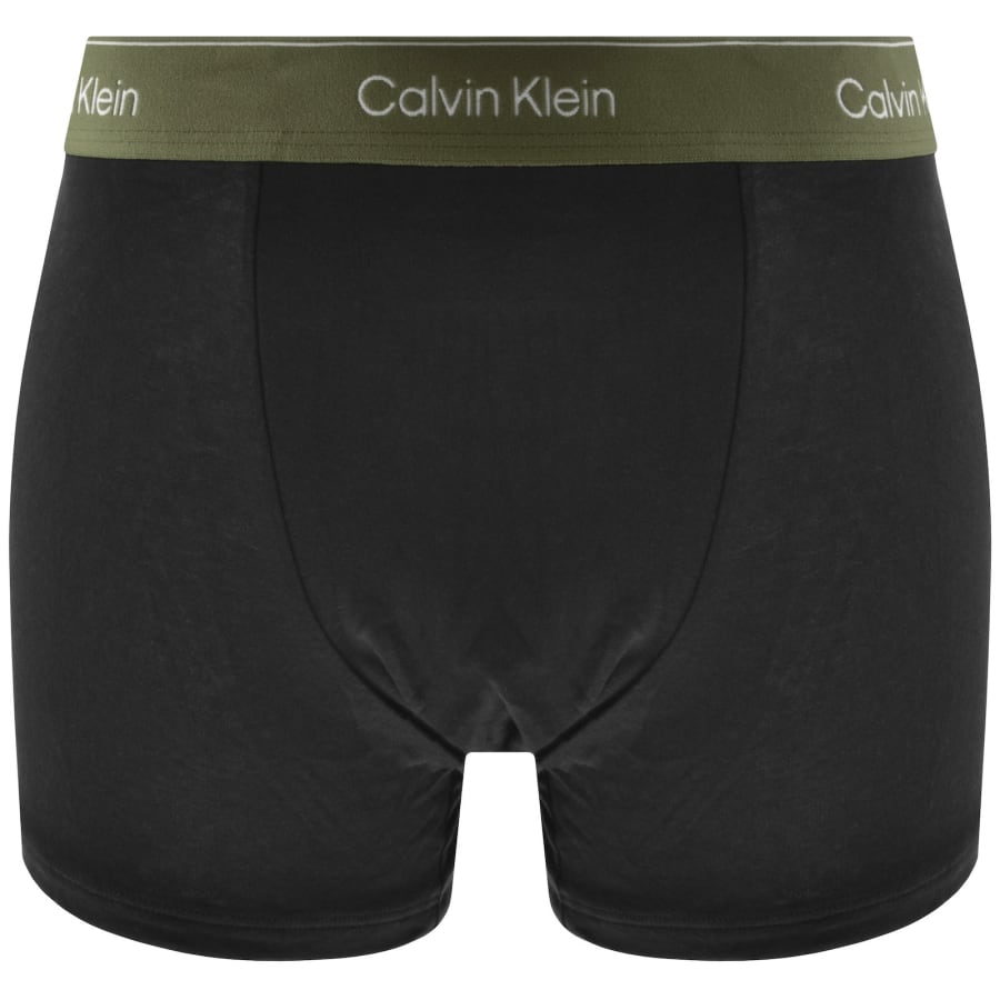 Image number 2 for Calvin Klein Underwear 5 Pack Trunks Black