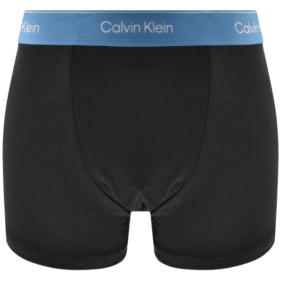 Image number 3 for Calvin Klein Underwear 5 Pack Trunks Black