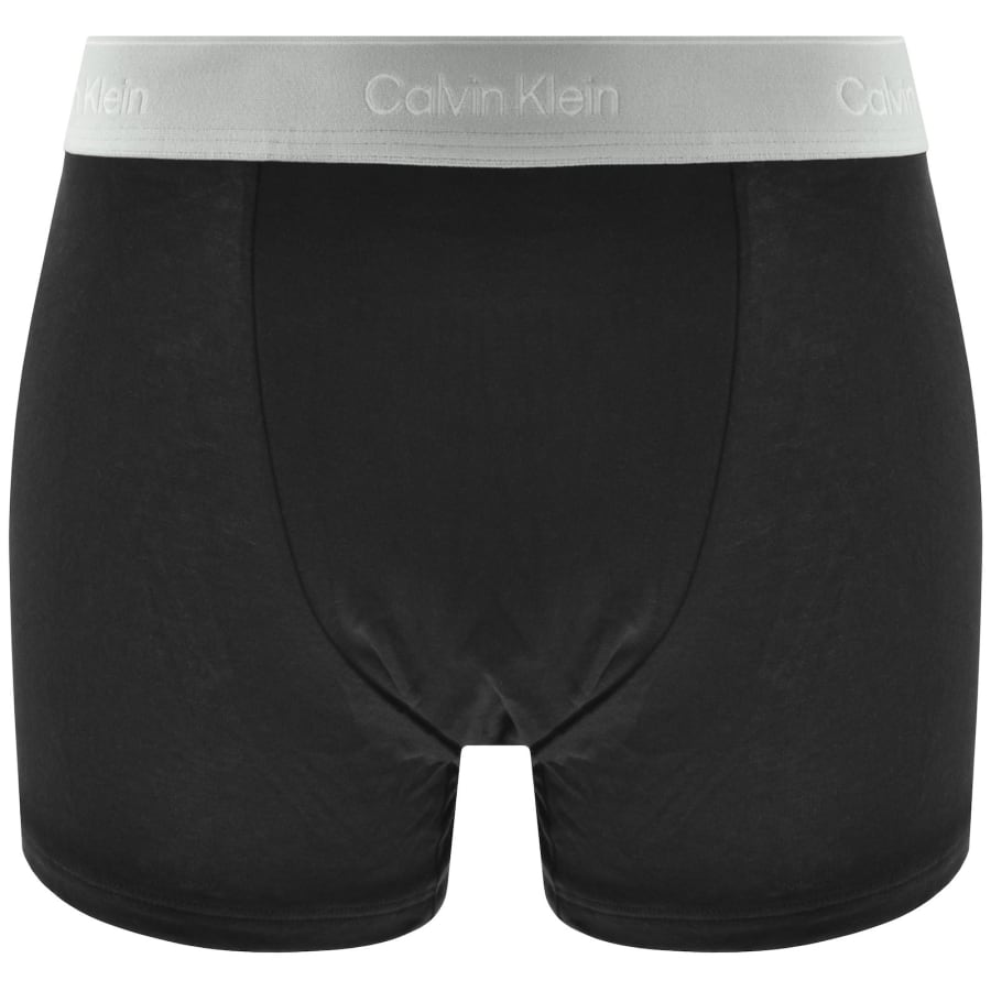 Image number 4 for Calvin Klein Underwear 5 Pack Trunks Black