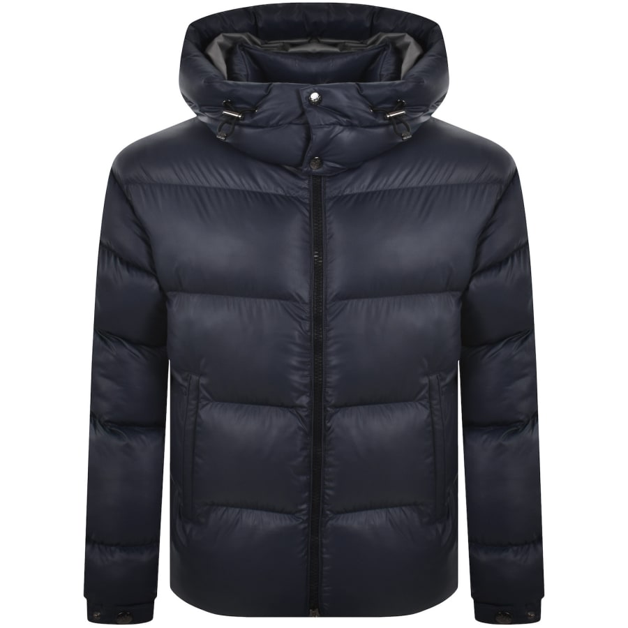 Image number 2 for Sandbanks Core Puffer Jacket Navy