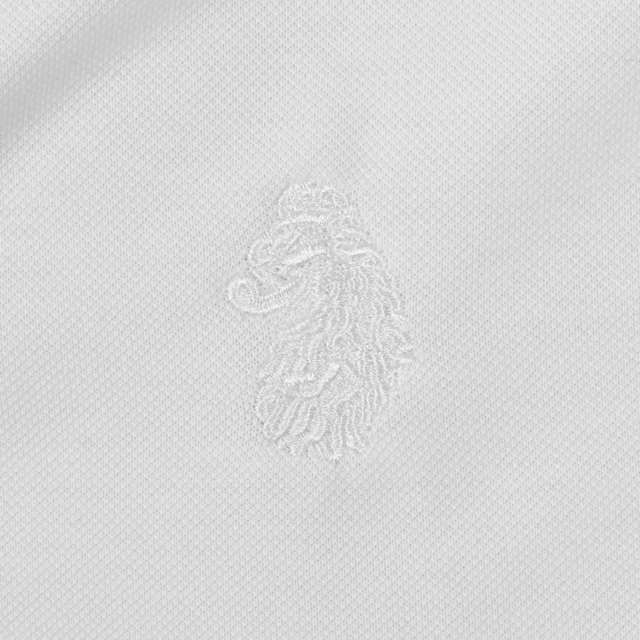 Image number 3 for Luke 1977 Leo Polo T Shirt White