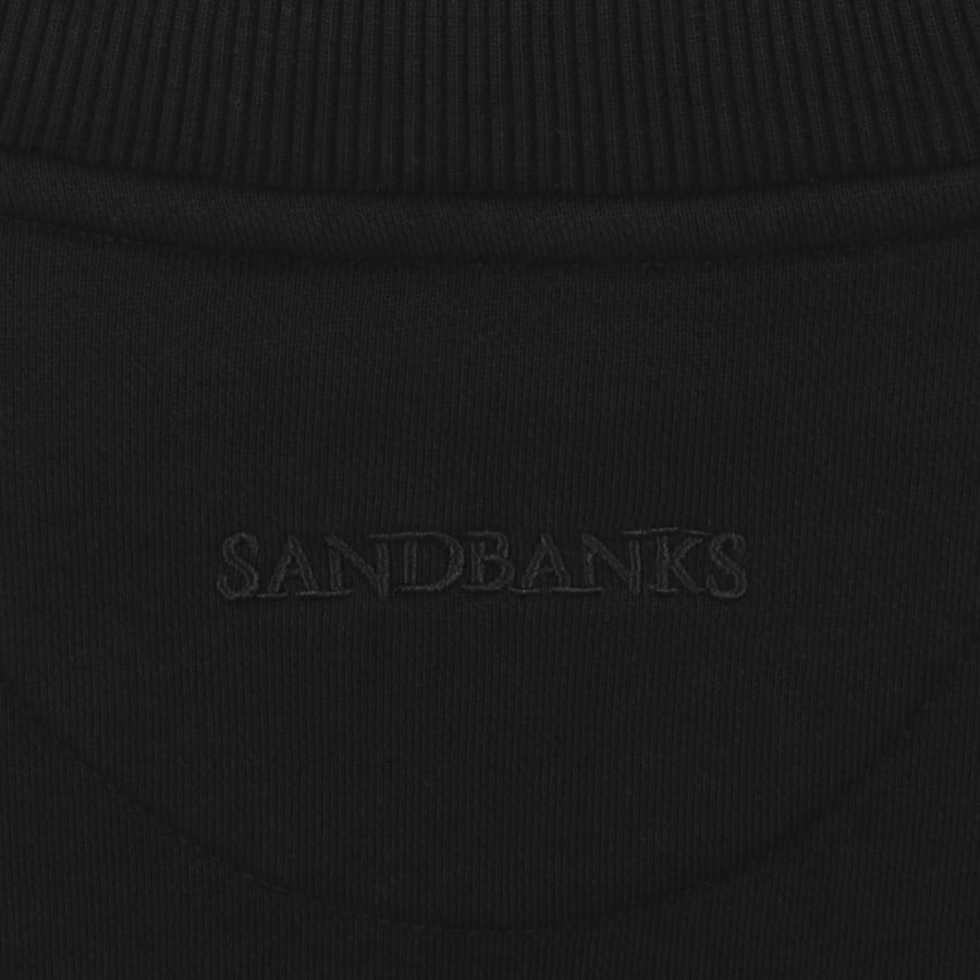 Image number 5 for Sandbanks Full Zip Track Top Black