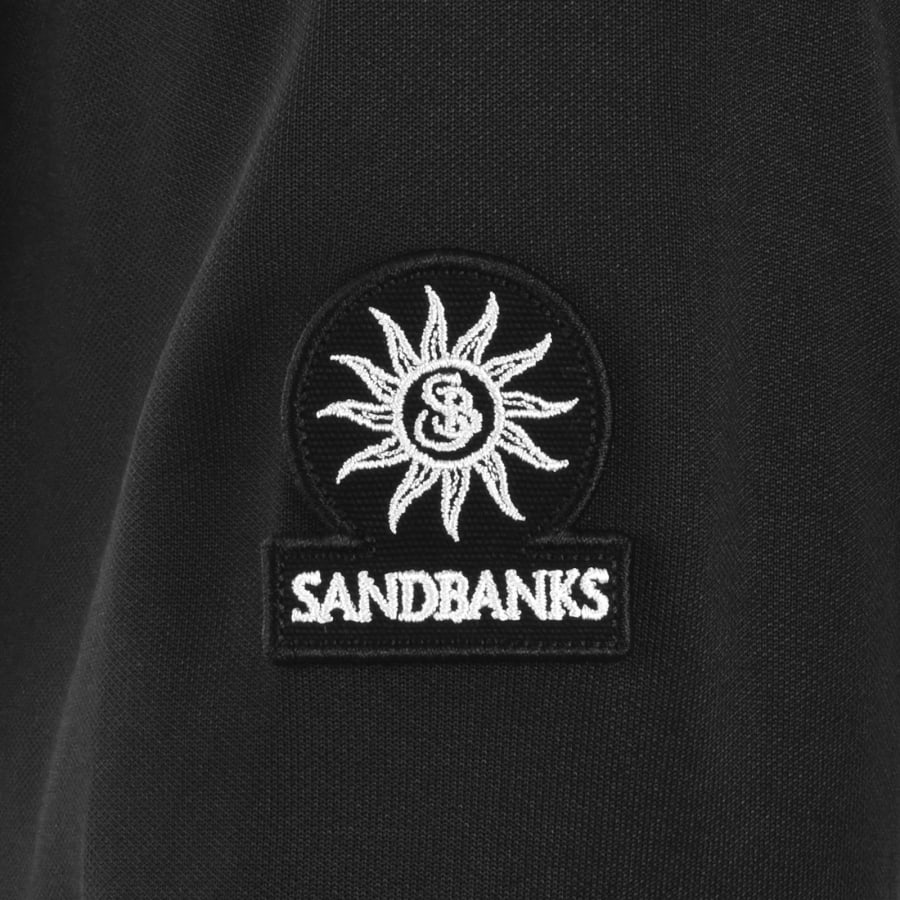 Image number 2 for Sandbanks Tricot Track Jacket Black