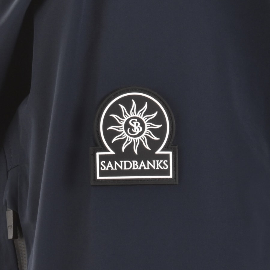 Image number 3 for Sandbanks Windcheater Jacket Navy