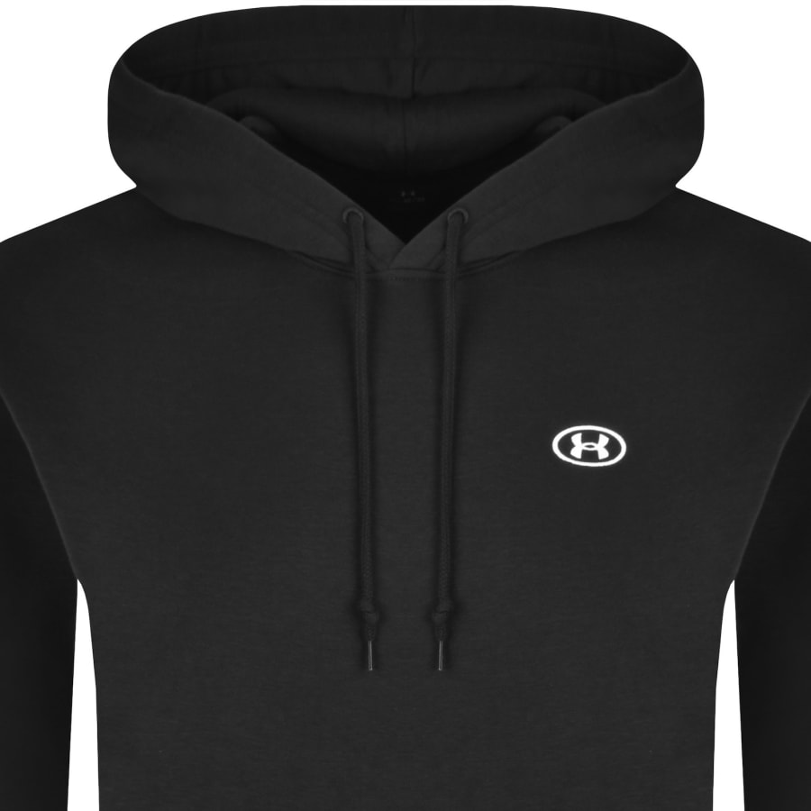 Image number 2 for Under Armour Fleece Hoodie Black