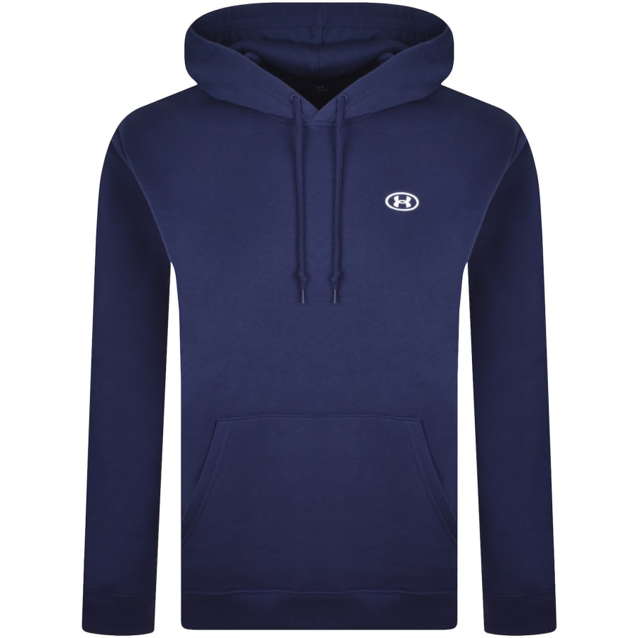 Image number 1 for Under Armour Fleece Hoodie Navy