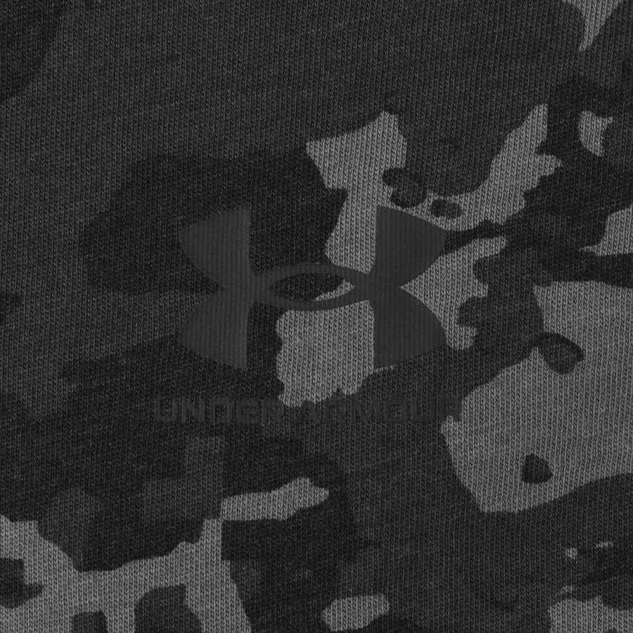 Image number 3 for Under Armour Camo Short Sleeve T Shirt Black