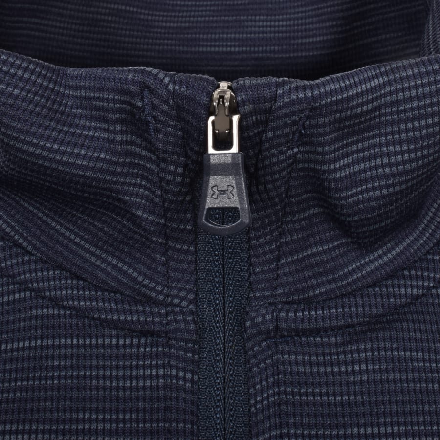 Image number 4 for Under Armour Tech Half Zip Sweatshirt Navy