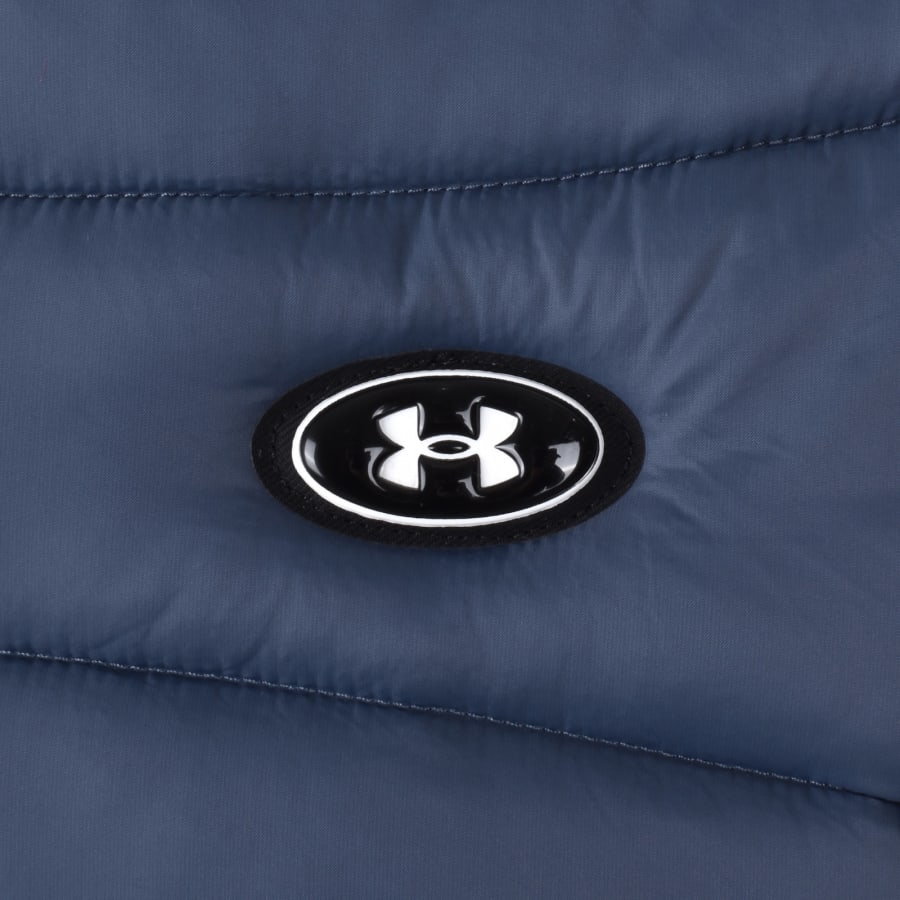 Image number 3 for Under Armour Insulated Utility Sweatshirt Blue