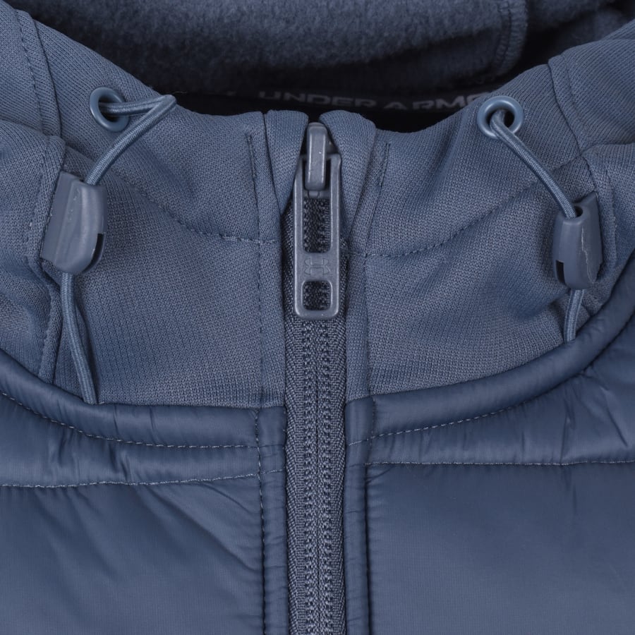 Image number 4 for Under Armour Insulated Utility Sweatshirt Blue