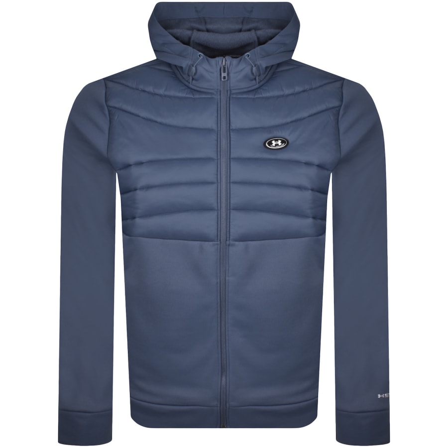 Image number 1 for Under Armour Insulated Utility Sweatshirt Blue