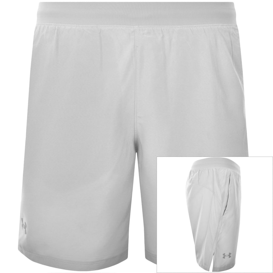 Image number 1 for Under Armour Launch 7 Shorts Mod Grey