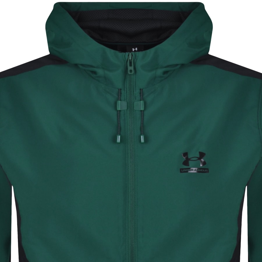 Image number 2 for Under Armour Tech Sport Jacket Green