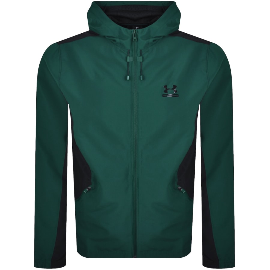Image number 1 for Under Armour Tech Sport Jacket Green