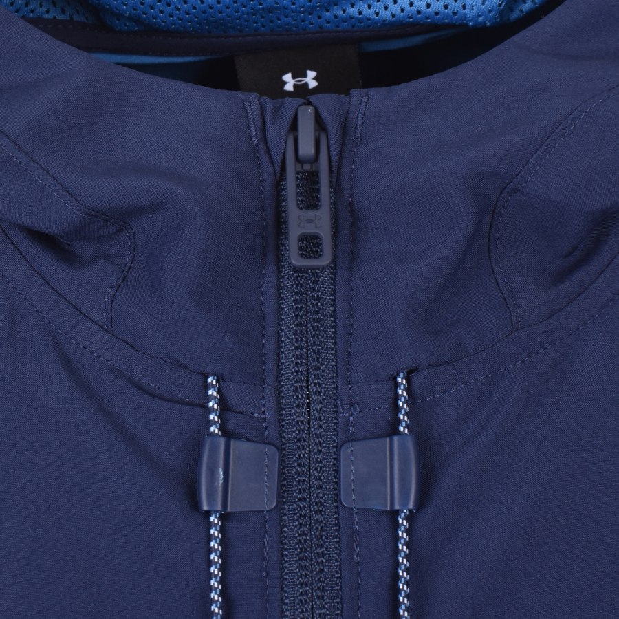 Image number 4 for Under Armour Tech Sport Jacket Navy