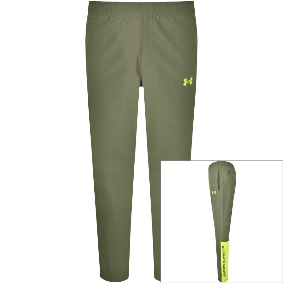 Image number 1 for Under Armour Tech Joggers Green