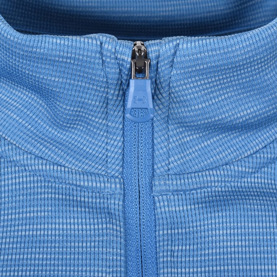 Image number 4 for Under Armour Tech Half Zip Sweatshirt Blue