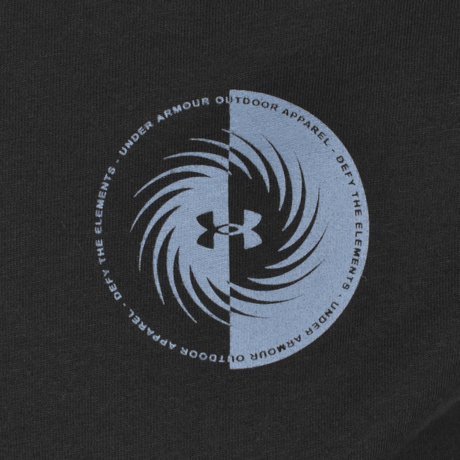 Image number 4 for Under Armour Mountain Bison T Shirt Black
