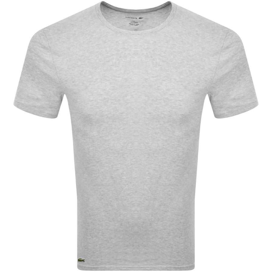 Image number 4 for Lacoste Slim Fit 3 Pack T Shirts Multi