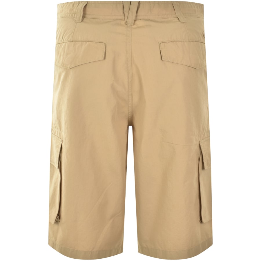 Image number 2 for Lacoste Bermuda Cargo Shorts Beige