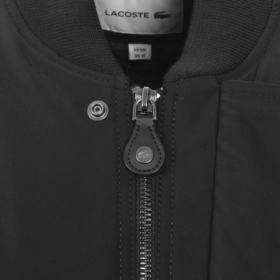 Image number 4 for Lacoste Bomber Jacket Black