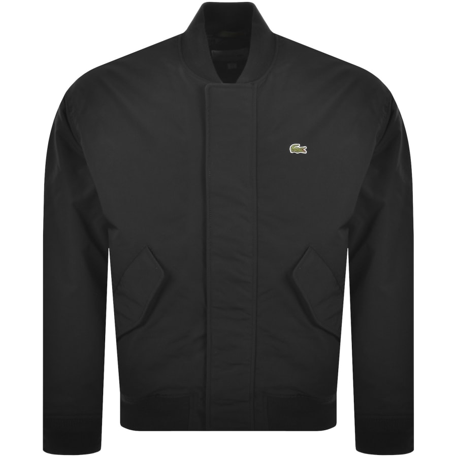 Image number 1 for Lacoste Bomber Jacket Black