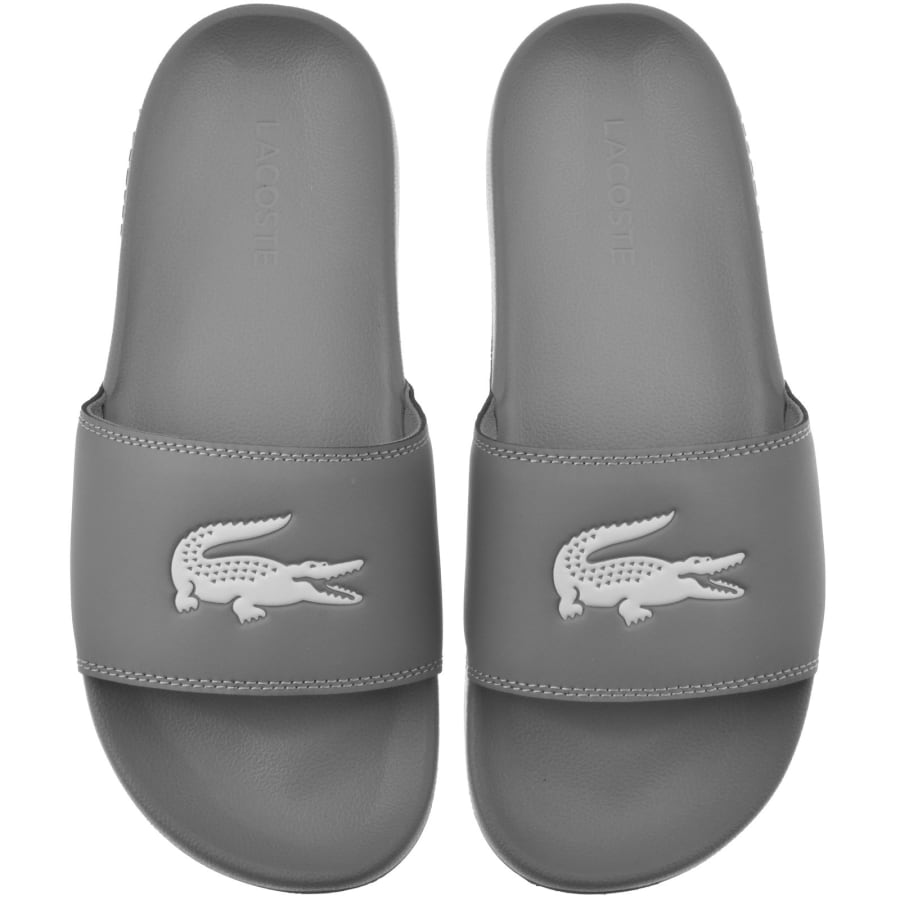 Image number 1 for Lacoste Serve Sliders Grey